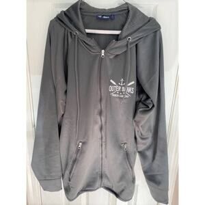 Outer Banks Zippered Sweatshirt Sz L EUC